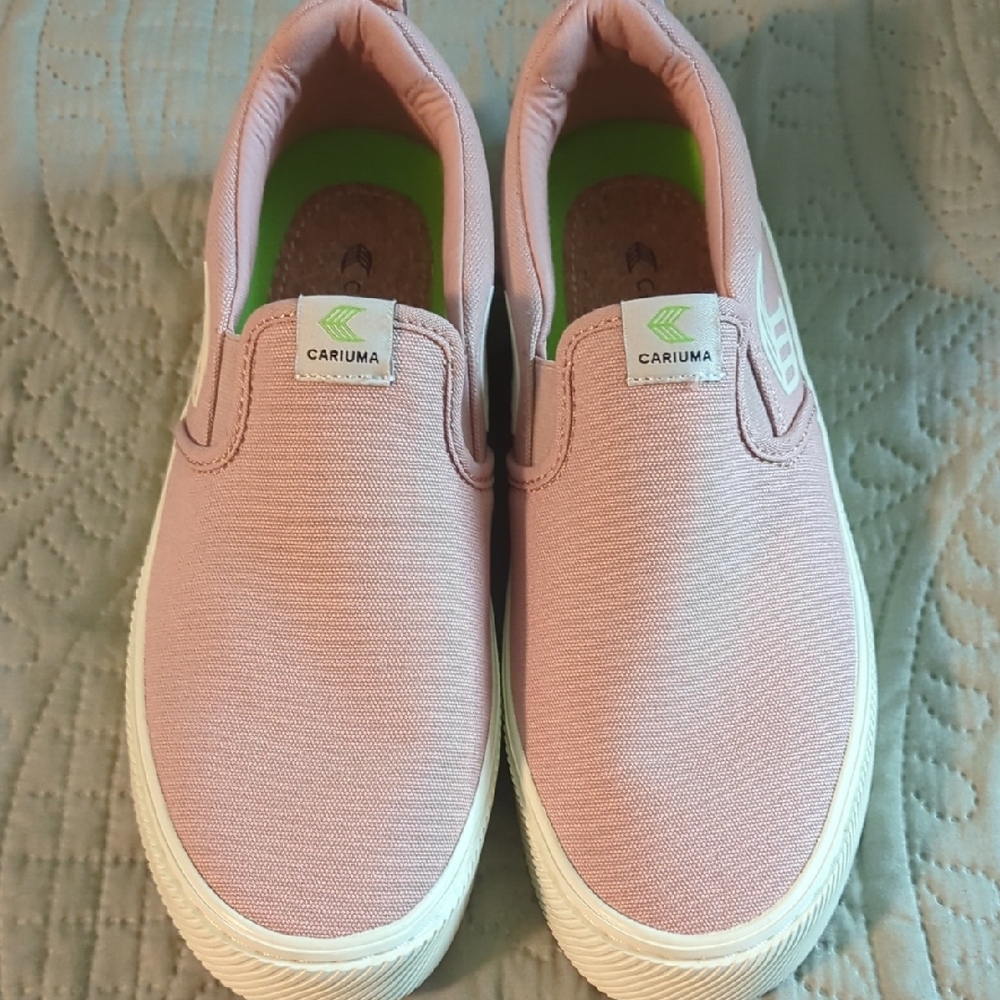 Cariuma Pink Slip-On Sneakers NWT